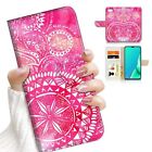 ( For Iphone 5 / 5s ) Wallet Flip Case Cover Pb23747 Pink Mandala