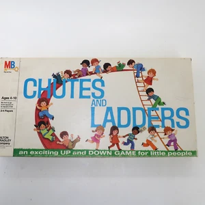 Juego de mesa vintage Chutes and Ladders 1974 Milton Bradley - Imagen 1 de 7