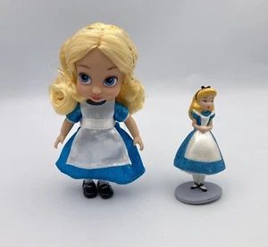 Disney Store Animator Collection Mini Puppe Alice im Wunderland 5" beweglich - Bild 1 von 5