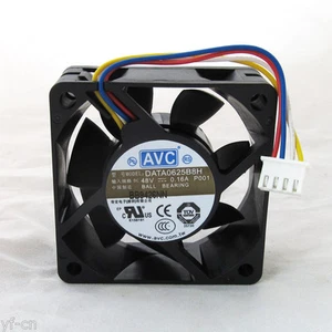 5x AVC DC Cooling Fan DATA0625B8H 60x60x25mm 60mm 6025 48V 0.16A 4pin Connector - Picture 1 of 8
