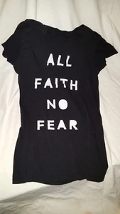 Jaeci Medium T-Shirt All Faith No Fear *C2* - Picture 1 of 1