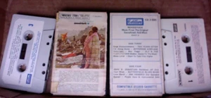 69 2 CASSETTE Woodstock Jimi Hendrix CSNY Joe Cocker CLAMSHELL case Paper labels - Picture 1 of 9