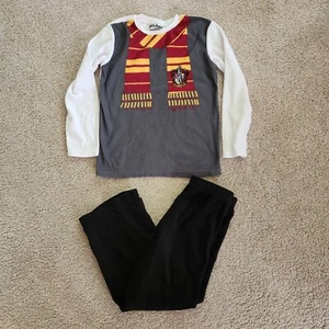 Harry Potter Fleece Kids Pajama Set Gryffindor Size SMALL 6/7 - Picture 1 of 6