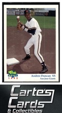 Andres Duncan 1992 Classic Best San Jose Giants #10  San Francisco