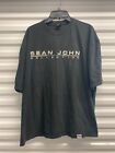 Y2k Vintage Sean John Crew Neck Tee T-Shirt Men's Size Xl Black Bt
