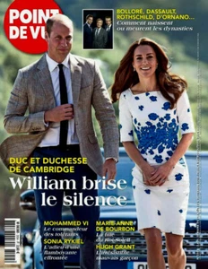 Point de Vue KATE MIDDLETON WILLIAM_SONIA RYKIEL_HUGH GRANT_ZITA BOURBON PAR©TBC - Picture 1 of 1