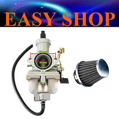 PZ27mm Carb Carby Air Filter 250cc 200cc 150cc Taotao SunL Roketa Peace Baja TDR - image 1 of 4