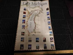 Lake Michigan Circle Tour & Leuchtturm Karte - Bild 1 von 4