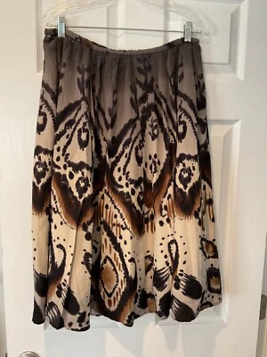 Plenty by Tracy Reese 100% Silk Skirt 8/S/M - Image 1 of 2