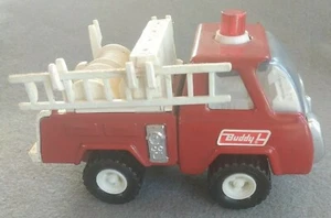 Vintage Buddy L Red Fire truck Made In Japan - Picture 1 of 12