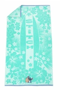 Disney “Stitch” Embroidered Cotton Beach Towel 34”x63” - Picture 1 of 1