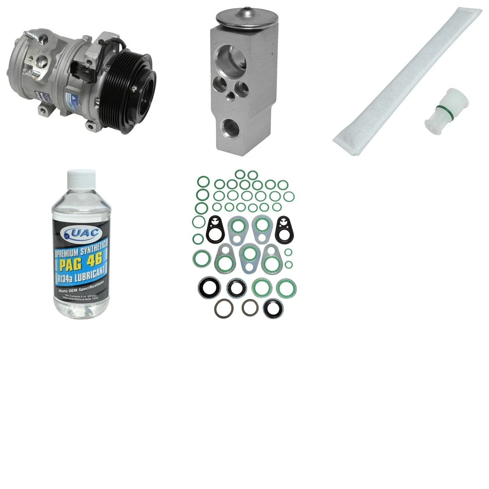 Kit de compresor de aire acondicionado turboalimentado diésel Ram 3500 2011 6,7 L L6 UAC Foto 1 de 1