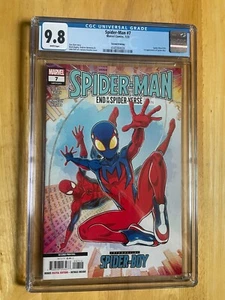 Spider-Man #7 CGC 9.8! LUCIANO VECCHIO BEZUG! 1. SPINNENJUNGE! 2ND PRINT! - Bild 1 von 4