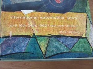 Internationale Automobilschau 1960 offizielles Programm - Bild 1 von 18