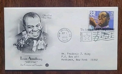 US FDC # 2982 Louis Armstrong 1995. - Image 1 of 4
