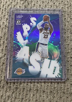 2020-21 Panini Optic Lebron James Purple Holo Prizm Splash #13 SSP 💥👀 - Image 1 of 2