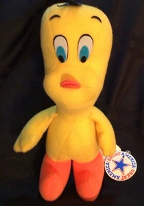 Vintage 1977 Dakin & Co. TWEETY Plush Toy Looney Tunes Warner Bros New/w tags  - Picture 1 of 4