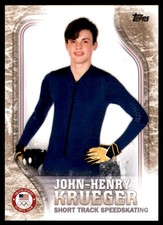 2018 Topps U.S. Olympic Team Gold #USA38 John-Henry Krueger/25