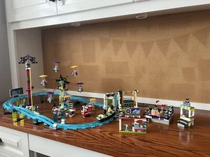 LEGO Friends Amusement Park Roller Coaster (41130)(41133) - Picture 1 of 4