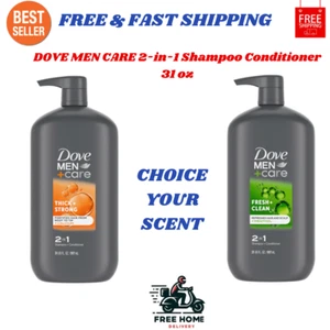 DOVE MEN CARE 2-in-1 shampoo balsamo 31 oz - Foto 1 di 17
