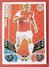 TOPPS Marcel Risse FSV Mainz 05 Bundesliga 2011/12 Match Attax Trading Card