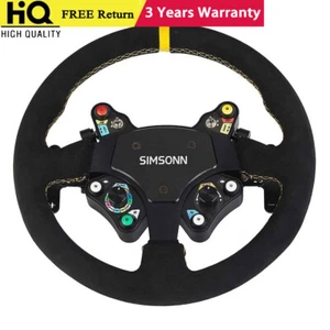 SIMSONN Round Steering Wheel Racing Wheel Compatible with G29 for Logitech T300 - Picture 1 of 5
