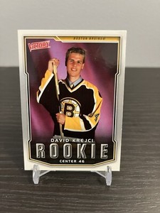 David Krejci 2007-08 Upper Deck Victory RC Rookie #228 Bruins