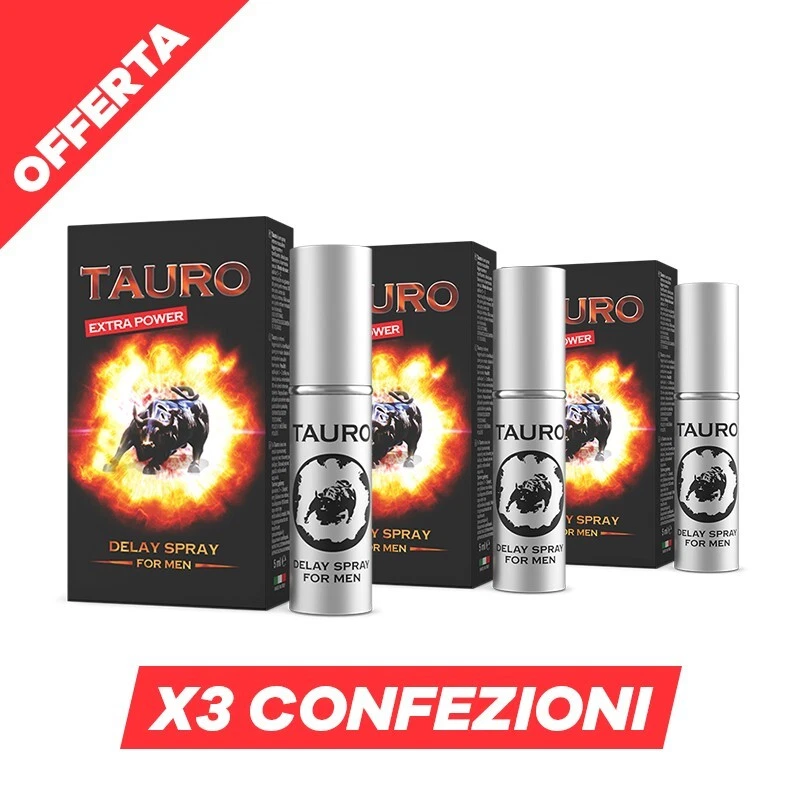 OFFERTE Ritardante Eiaculazione Maschile Spray Tauro Extra Forte OFFERTA 3 pezzi - Image 1 of 1