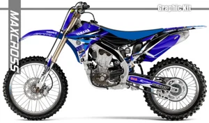 YAMAHA YZ450F 2010 - 2013 MAXCROSS GRAPHICS KIT DECALS STICKERS FULL MSPSTD1 - Picture 1 of 2