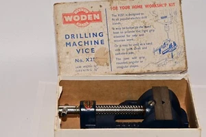 Vintage WODEN X251 Drilling Machine Vice Vise Drill Press VGC with Box - Picture 1 of 14