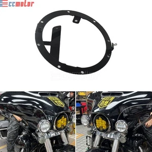 Headlight Bracket Mounting Kit For Harley Street Road Glide Baja LP6 Shark Demon - Picture 1 of 8