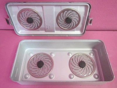 Aesculap JN441 Autoclave Sterilizer Sterilization Container Case & Lid 23x11x5.5 - Image 1 of 4