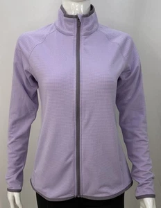 Eddie Bauer Women's Activator Grid Fleece Jacket Full-Zip NWT Lilac size Small - Picture 1 of 5