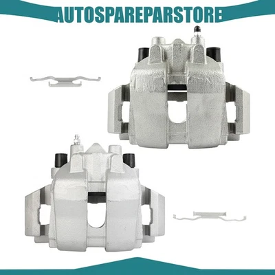 Front Brake Calipers w/ Bracket Pair For 2011-2012 FORD ESCAPE 18B5294 18B5295 - Image 1 of 4