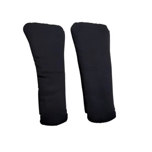 Icandy Peach Harness Shoulder Pad Covers Black  - Picture 1 of 2