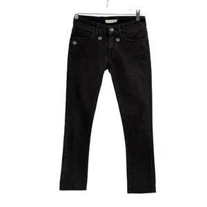 Pierre Balmain Jeans Skinny Women Size 25 Black - Picture 1 of 12
