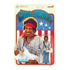 Jimi Hendrix ReAction Action Figure Jimi Hendrix (Festival) 10 cm - Picture 1 of 3