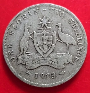 Australia 1913 Florin  - Bild 1 von 2