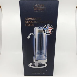 Filtro acqua da banco APEX MR-1050 5 stadi pH alcalino riduce cloro trasparente - Foto 1 di 4
