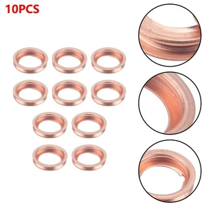 For Nissan Model Compatible Copper Washers Pack for Efficient Draining - Picture 1 of 8