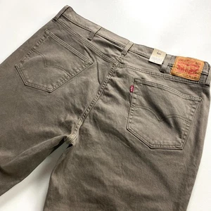 Levi's 541 Athletic Taper Fit Jeans Mens 40x30 Stretch 5-Pocket Pant Beige Denim - Picture 1 of 16