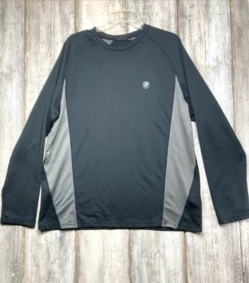 BMW Concesionario Camiseta Hombre Manga Larga L Negro Gris Foto 1 de 4