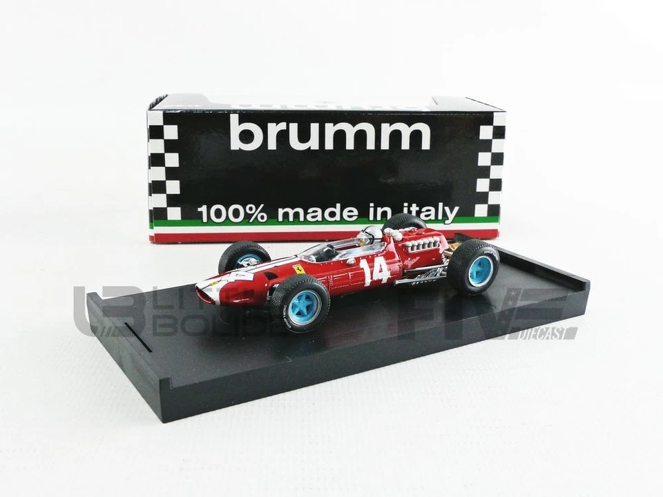BRUMM 1/43 - FERRARI 512 F1 - GP USA 1965 AVEC PILOTO (P. RODRIGUEZ) R321CH Foto 1 de 1
