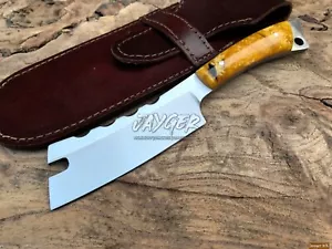Handgefertigte Kamisori-Stil gerade Rasiermesser-Harzgriff-Lederhülle-Geschenk - Bild 1 von 9