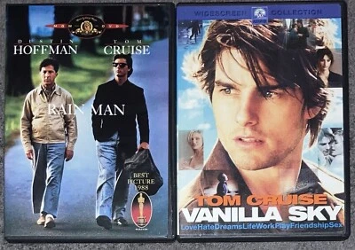 Rain Man 1988/Vanilla Sky 2001 DVD Tom Cruise Double Feature - Image 1 of 3