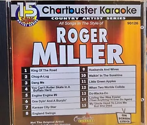 90126 ROGER MILLER RARE CHARTBUSTER KARAOKE CDG LOT CHIC 260 - Bild 1 von 1