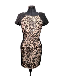 Warehouse Dress Women Pencil Cocktail Mini Lined Pegged Size 8 - Picture 1 of 15