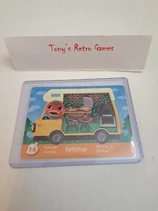 *EUROPÄISCH* 14 KETCHUP WELCOME HOME NINTENDO ANIMAL CROSSING RV EUR AMIIBO KARTE! - Bild 1 von 1