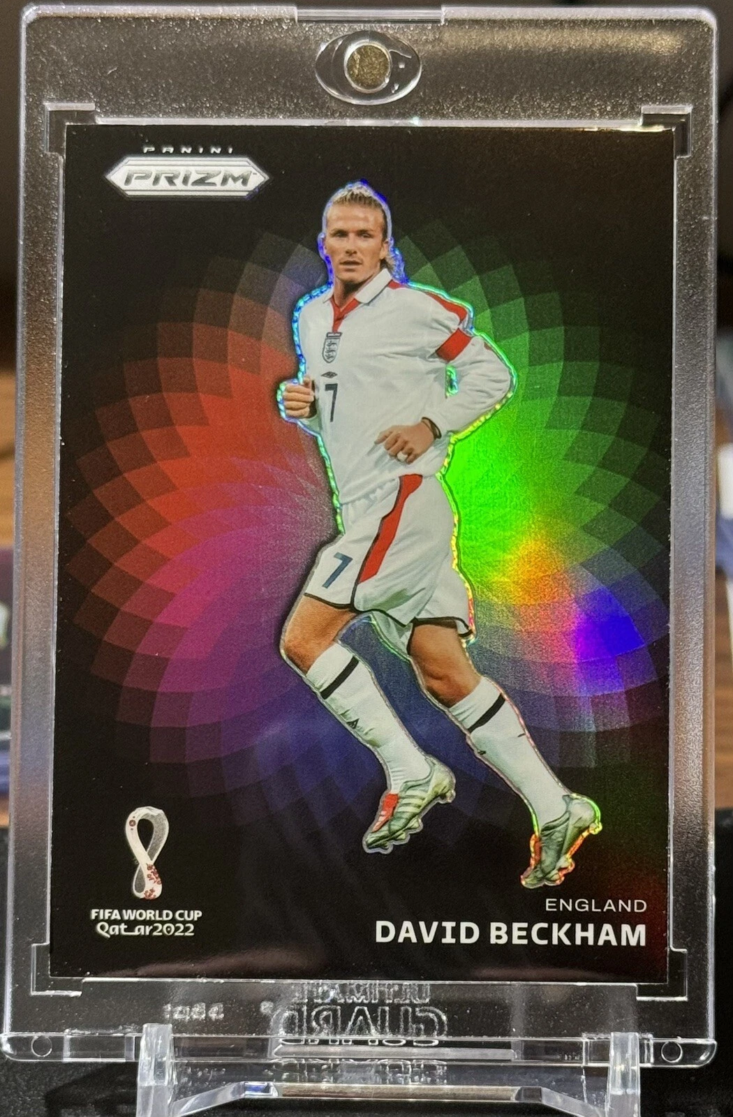 David Beckham ベッカム Panini Prizm AUTO 2022-23 Panini Prizm EPL David Beckham **3/10** GOLD