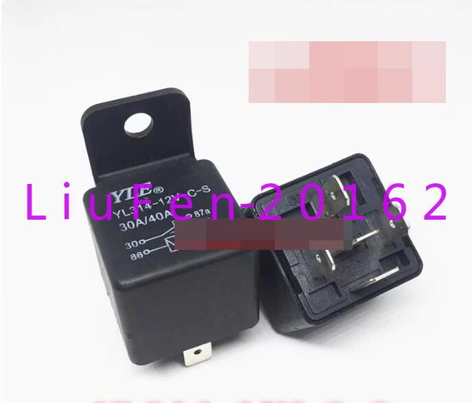 2PCS New YL314-12V-C-S 30A/40A 5 pin relay - Image 1 of 1